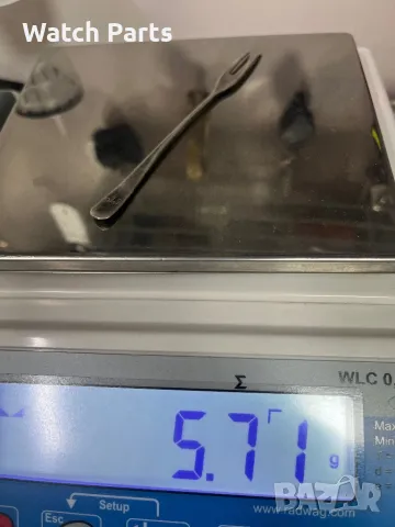 Сребърна виличка и лъжичка, снимка 9 - Антикварни и старинни предмети - 49892311