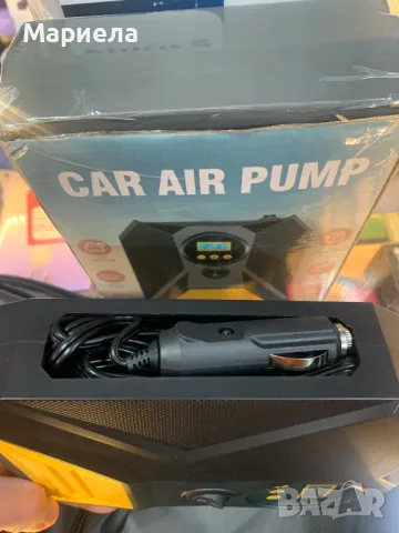 Автомобилен компресор BYONDSELF, С LED светлина, 12V, 120W, 10 bar/150 PSI, 3м, 15х17.8cм, Черен, снимка 4 - Аксесоари и консумативи - 47937621