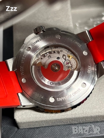 Oris Aquis Date Relief 43.5mm, снимка 11 - Мъжки - 52337363