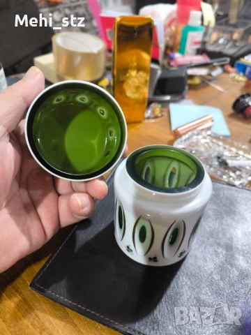 Стара Бохемия емайл., снимка 2 - Други ценни предмети - 52988011