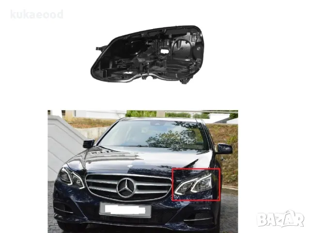 Корпус за фар на Mercedes E-Class W212 Facelift, снимка 3 - Части - 47491119