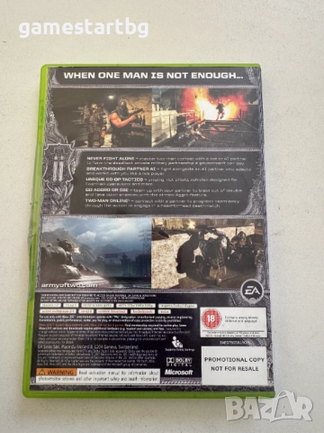 Army of Two за Xbox 360/Xbox one, снимка 2 - Игри за Xbox - 52181254