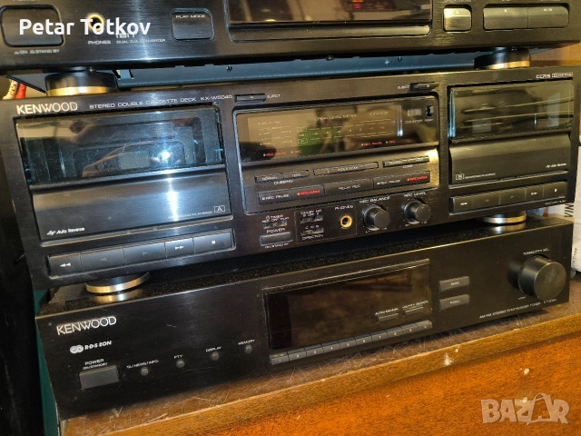 Aудио с-ма Kenwood с тонколони Eltax, снимка 3 - Аудиосистеми - 53731112