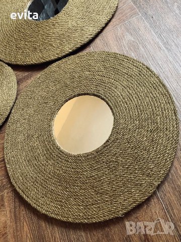 Кръгли огледала. Ръчна изработка! , снимка 12 - Огледала - 40596120