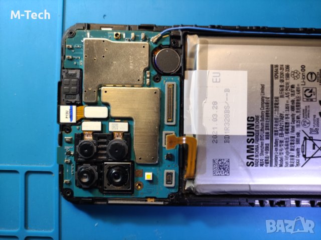 Samsung A12 A125F части основна платка батерия блок захранване заден капак слушалка, снимка 6 - Резервни части за телефони - 41371891