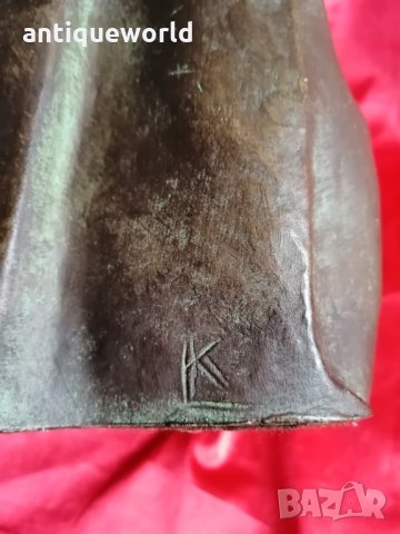 Авторска Керамика ,Статуя ,Светото Семейство ,Подписана!, снимка 6 - Антикварни и старинни предмети - 35733903