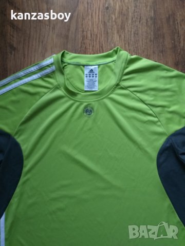 adidas roland garros - страхотна мъжка тениска УГОЛЕМЕНА, снимка 2 - Тениски - 40738791