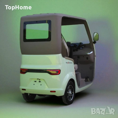 Електрическа Триместна Триколка LUXURY BUS 2000W 2026, снимка 2 - Мотоциклети и мототехника - 53033922