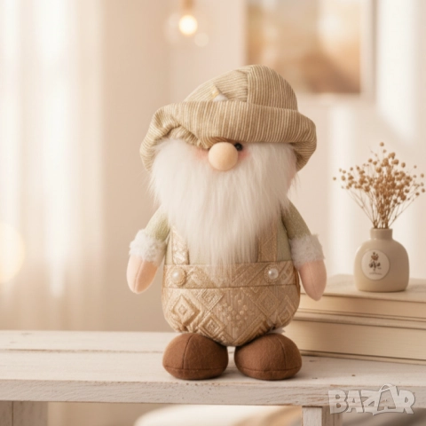 Декоративна фигурка на джудже – Идеалният акцент за зимната украса, снимка 3 - Други стоки за дома - 52134327