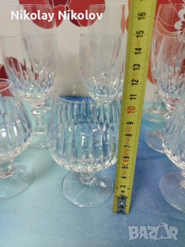 К-т кристални чаши НОВО, снимка 6 - Чаши - 53144669