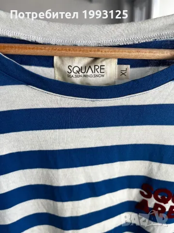 Блуза с дълъг ръкав Square, снимка 2 - Блузи - 48613752