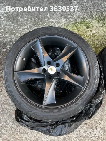 Оригинални джанти 19" Etabeta Jofiel 5x112 с летни гуми 245/45/19 за Mercedes, Audi, VW + датчици, снимка 3 - Гуми и джанти - 55394477