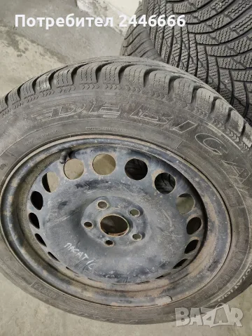 Джанти със зимни гуми 16 цола 4бр.за Volkswagen , снимка 7 - Гуми и джанти - 55739727