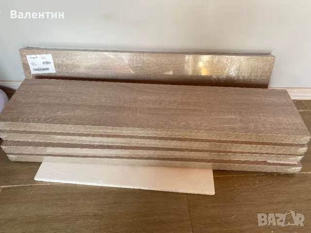 Широк стенен рафт от MDF, снимка 5 - Етажерки - 50397903