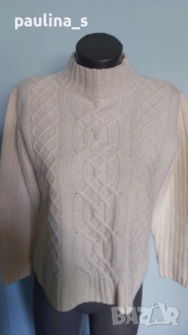 Три различни броя / Вълнен пуловер "Bon'a parte", "Walbusch" и "Biaggini" , снимка 17 - Блузи с дълъг ръкав и пуловери - 39796935