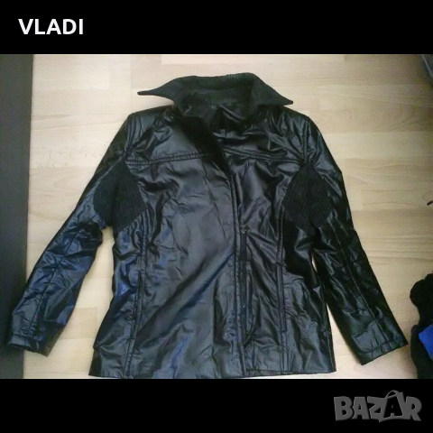 Черно кожено яке