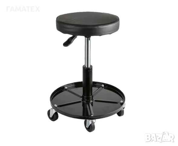 Стол подвижен с кръгъл рафт, 55050