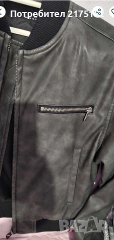 яке изкуствена кожа, снимка 6 - Якета - 53494257