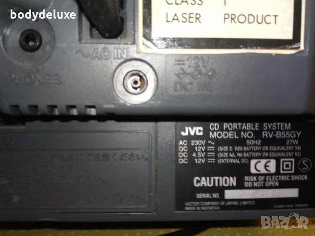 JVC RV-B55 аудио система, снимка 6 - Аудиосистеми - 24372342