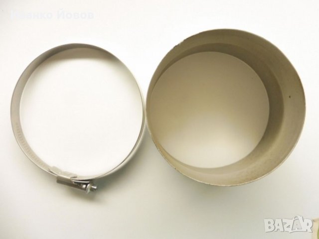 Муфа / Преходник / Редуктор за въздуховод, комин  Ø100 /  Ø110, снимка 3 - Други стоки за дома - 39753240