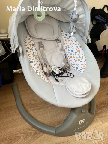 Бебешка ектрическа люлка/шезлонг KinderKraft lumi 2