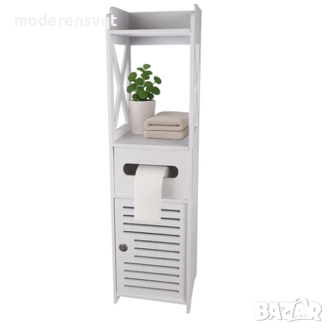 Шкаф за баня тоалетна хартия заключващ се, снимка 5 - Шкафове - 52279323