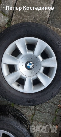 Оригинални алуминиеви джанти за BMW 15” 5x120, снимка 5 - Гуми и джанти - 53159419