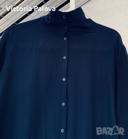 COS Швеция риза/туника коприна и меринос, снимка 13 - Ризи - 44445969