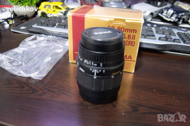Автофокусен обектив Sigma 28-80mm 3.5-5.6 II Macro за Canon, снимка 2 - Обективи и филтри - 41811486
