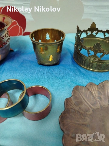 лот месингови предмети, снимка 4 - Антикварни и старинни предмети - 53144090
