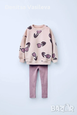 рипсен клин и блузка, снимка 5 - Детски комплекти - 53150479