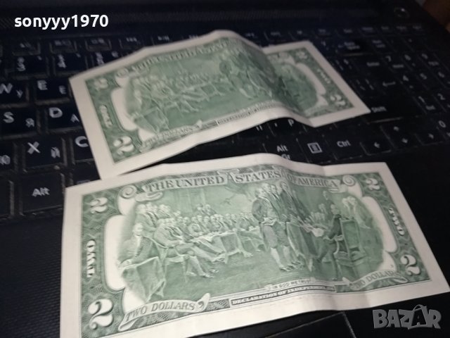 ДВЕ БАНКНОТИ ОТ 2 ДОЛАРА ЗА КОЛЕКЦИЯ 1808231853, снимка 15 - Колекции - 41897203