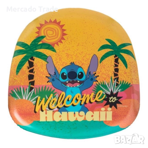 Детско метално столче с дизайн Stitch в цвят мента и оранжево, снимка 2 - Мебели за детската стая - 51620662