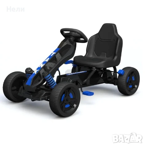 КАРТИНГ С педали TANK G23 С МЕКИ ГУМИ, снимка 14 - Детски велосипеди, триколки и коли - 51038806