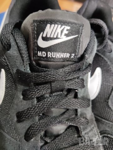 Nike MD Runner II Black / White, снимка 3 - Маратонки - 40775911