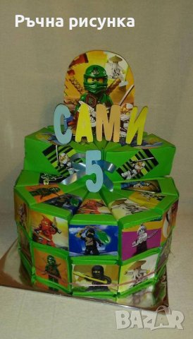 Торти от картон ,всякакви теми ,1лв за парче, снимка 5 - Декорация за дома - 39190052