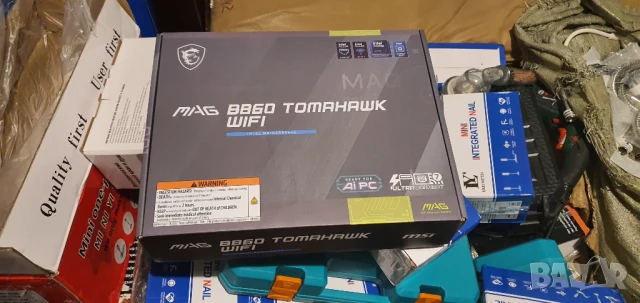 Чисто нова дънна платка MSI MAG B860 TOMAHAWK WIFI, Socket Intel LGA1851, снимка 3 - Дънни платки - 51388401