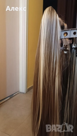 Синтетични опашки термоустойчиви до 180 градуса, снимка 8 - Аксесоари за коса - 53117521