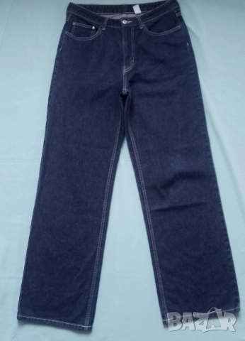 дънки с широки крачоли , снимка 2 - Дънки - 52723374