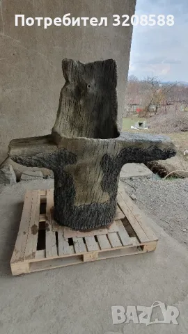 Градинска чешма от щампован бетон 