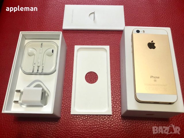 Apple iPhone SE 32Gb Gold Фабрично отключен Айфон телефон, снимка 8 - Apple iPhone - 41427925