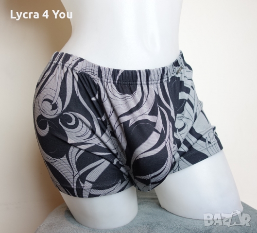 Mey M размер мъжки боксер в черно и сиво