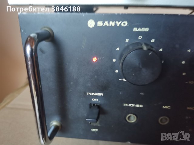 Sanyo PRE MAIN AMPLIFIER MODEL DCA 401   , снимка 3 - Ресийвъри, усилватели, смесителни пултове - 42262774