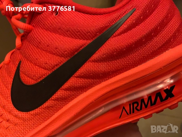 Маратонки Nike Air Max 2017 Red , снимка 6 - Маратонки - 52230449