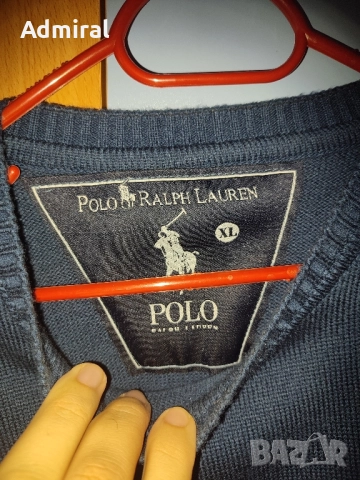 Мъжки пуловер Polo Ralph Lauren XL, снимка 6 - Пуловери - 52082491