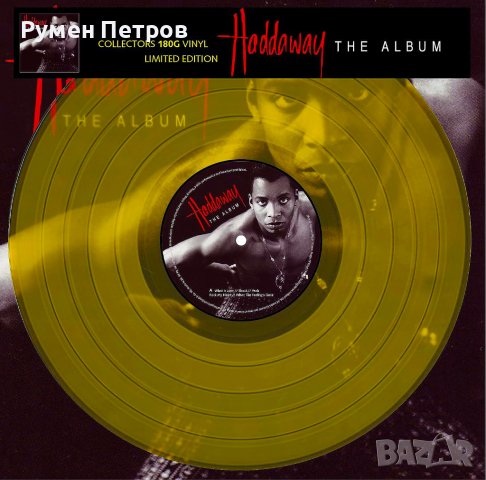 HADDAWAY - The Album - Limited Edition GOLD VINYL - 180 Gram, снимка 1 - Грамофонни плочи - 42688165