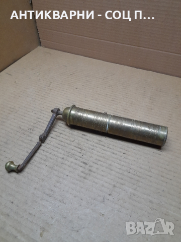 Стара Бронзова Мелачка., снимка 3 - Антикварни и старинни предмети - 44657537