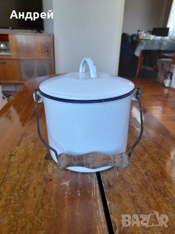 Стара емайлирана котленка #14