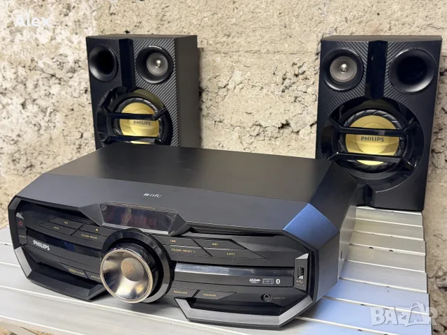 Аудио система PHILIPS FX15/12, Черна, снимка 3 - Аудиосистеми - 56364083