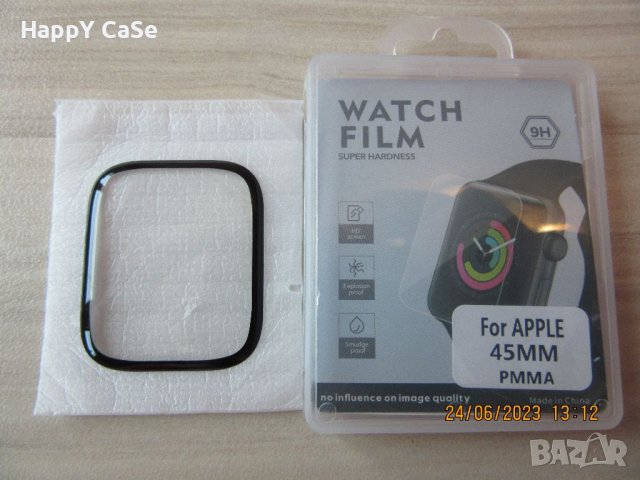 Apple Watch / Ultra / SE 2022 / Series 8 / 5D Протектор за цял екран, снимка 10 - Смарт гривни - 41043699